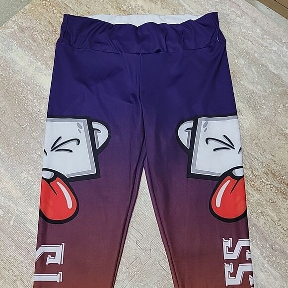 MINDLESS THOUGHT CLOTHING WOMENS LEGGINGS SIZE M - Picture 2 of 5